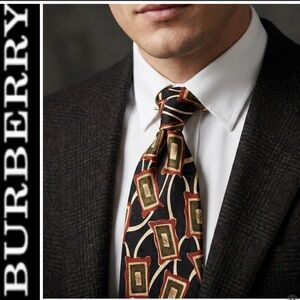 🆕 Burberry London Silk Tie